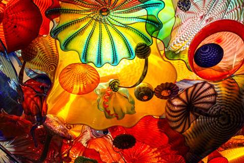 Chihuly Glass Blown Sculpture