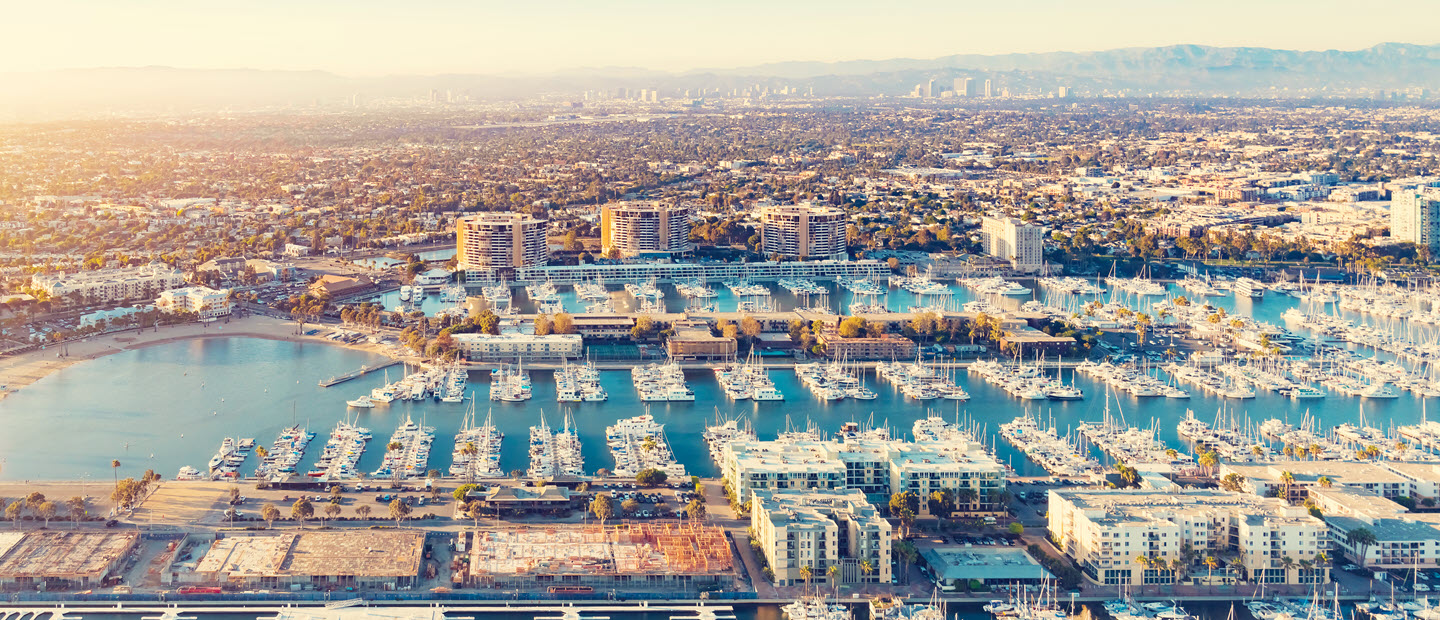 Marina del Rey skyline