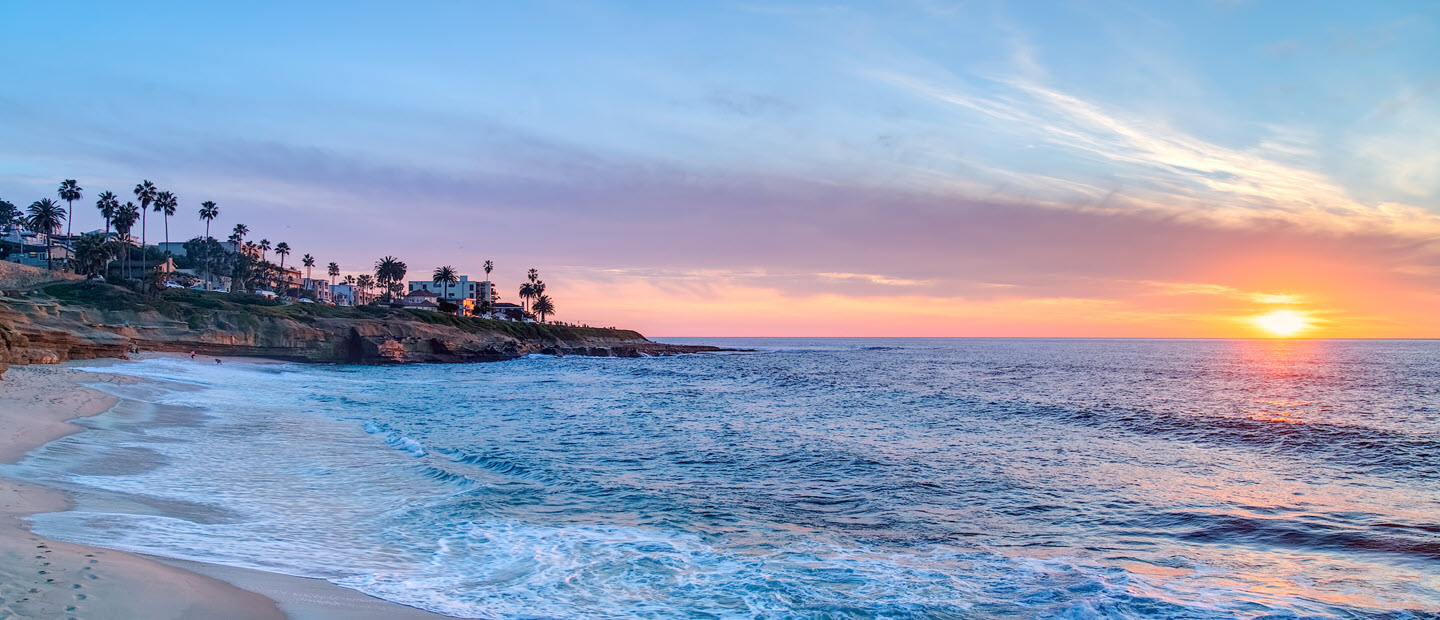 Beautiful San Diego beach