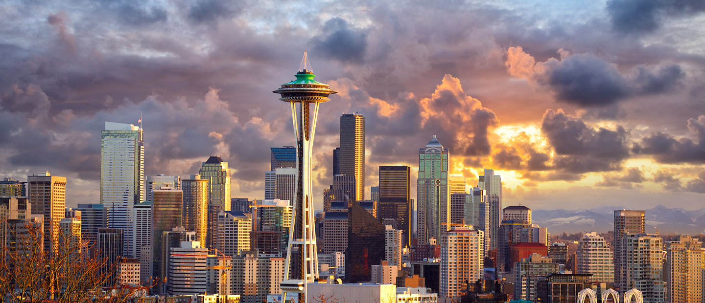 Skyline view of Seattle