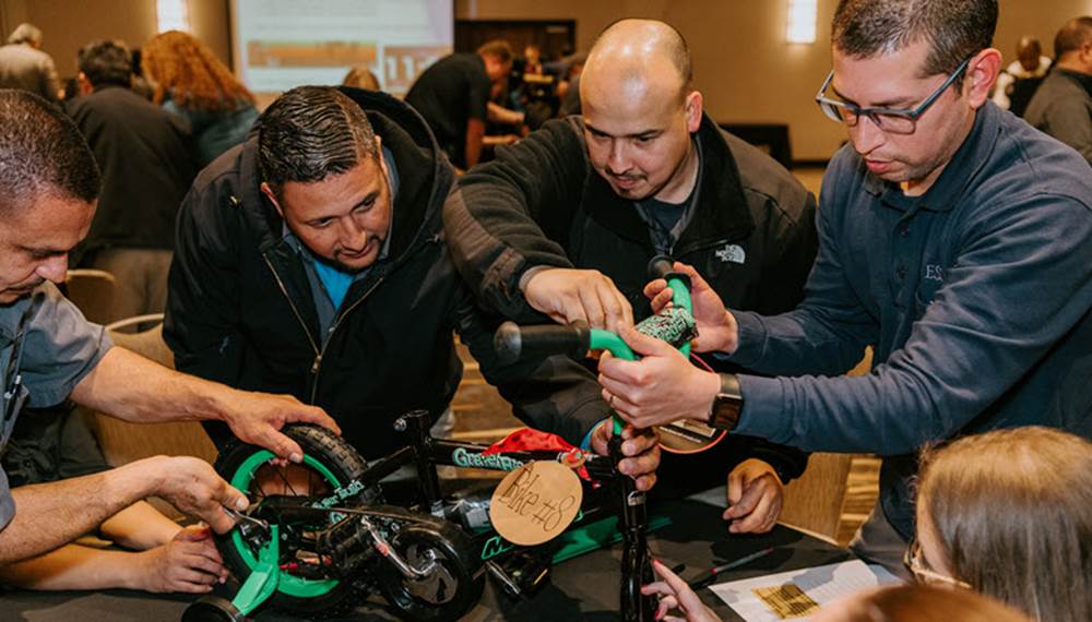 building children bikes