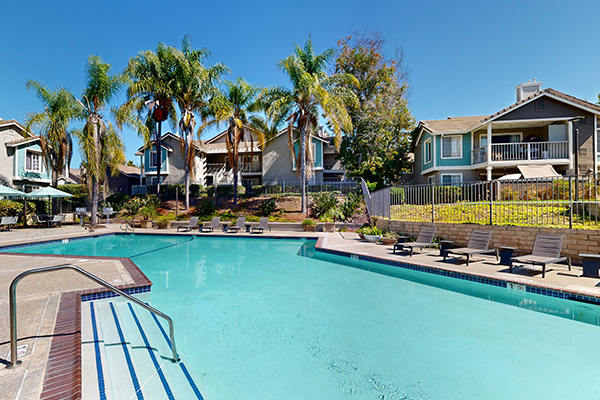 Pool area.