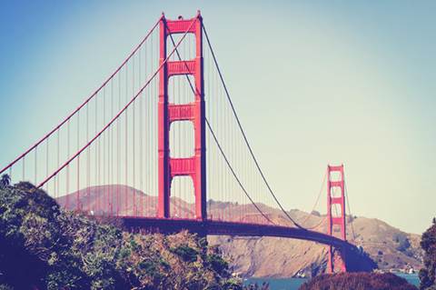 Golden Gate Bridge.