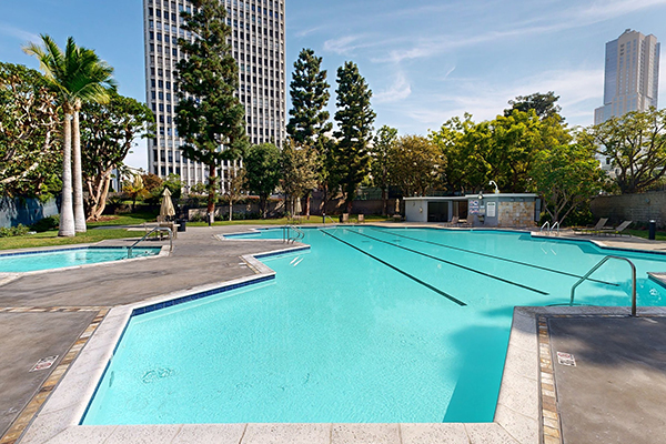 Pool area.