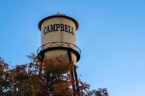 Campbell's water tower.